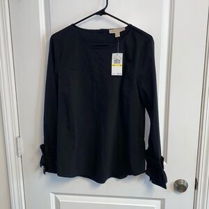 Michael Kors Ruffle Sleeved Top